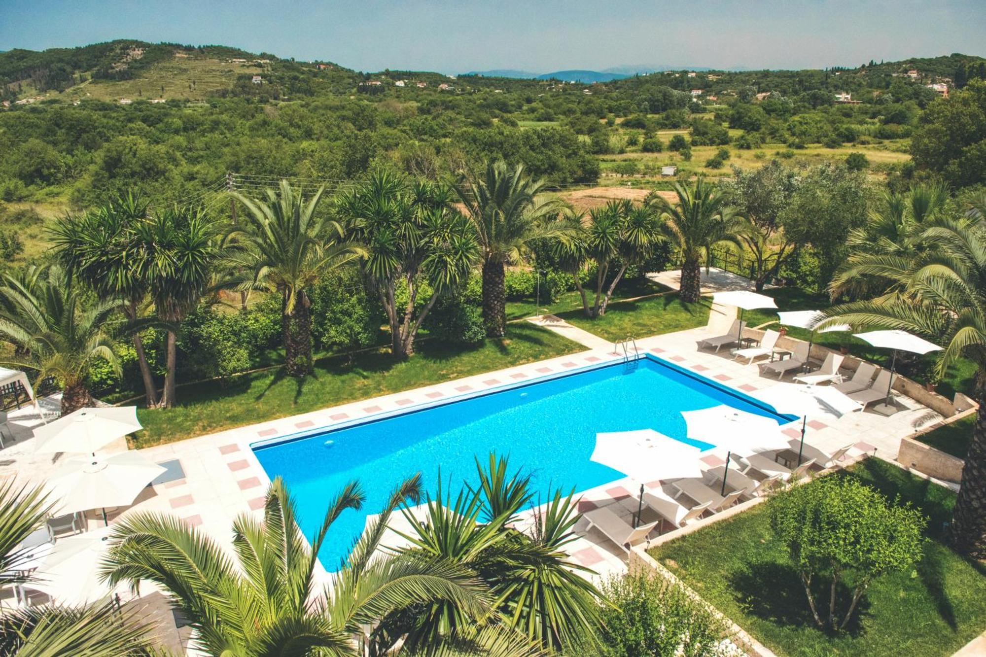 The Palm Garden - Idyllic Pool Apartments In A Green Oasis Ermones Exterior foto